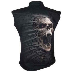 Mens Gothic Sleeveless Shirts