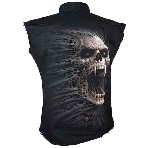 Mens Gothic Sleeveless Shirts - Medieval Collectibles
