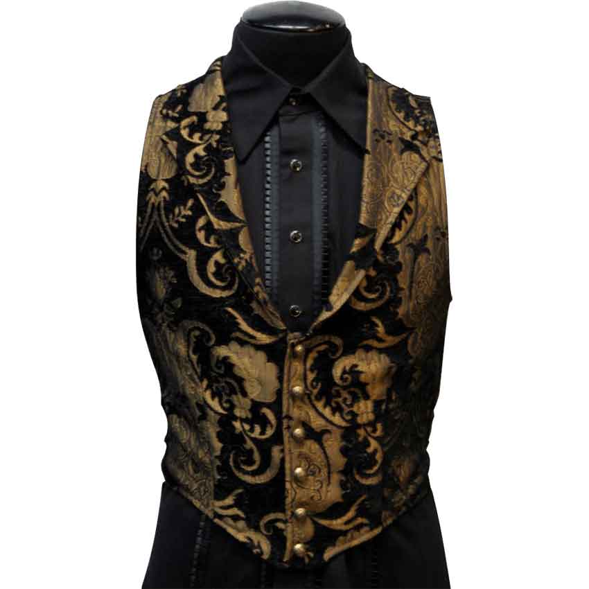 Men's Steampunk Vests and Victorian Waistcoats - Medieval Collectibles
