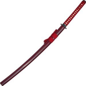Red Shadow Warrior Samurai Sword