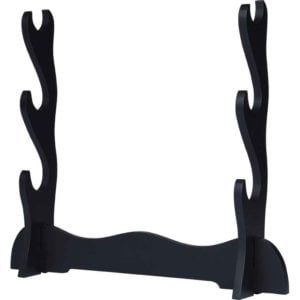 Black Carved Dragon Sword Set