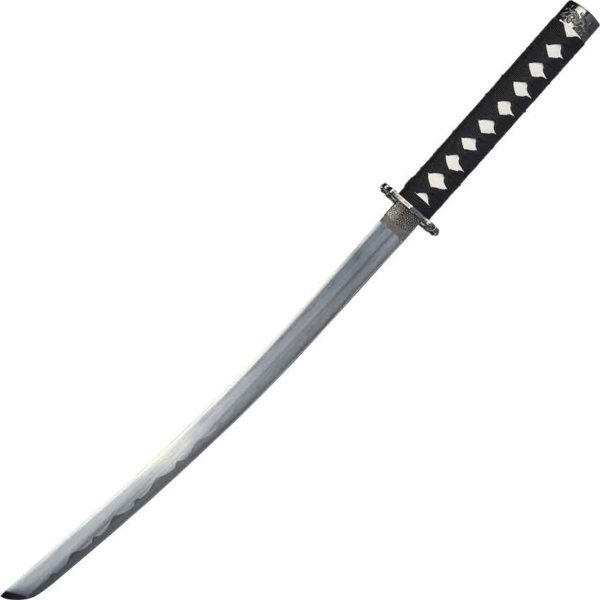 White Carved Dragon Sword Set