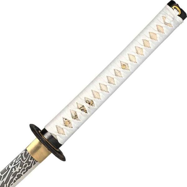 White Wave Dragon Katana