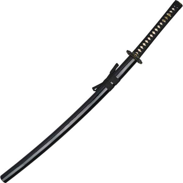 Black Flower Guard Katana