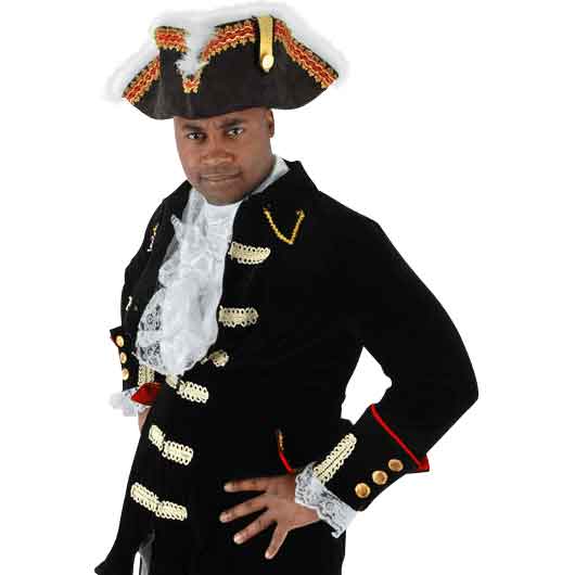 Sombrero Pirata De Tres Puntas Para Adultos – Estilo Colonial, Piel Sintética Marrón, Ideal Para Disfraces Y Halloween