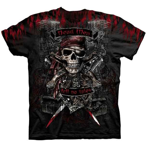 Pirate T-Shirts and Long Sleeved Shirts - Medieval Collectibles