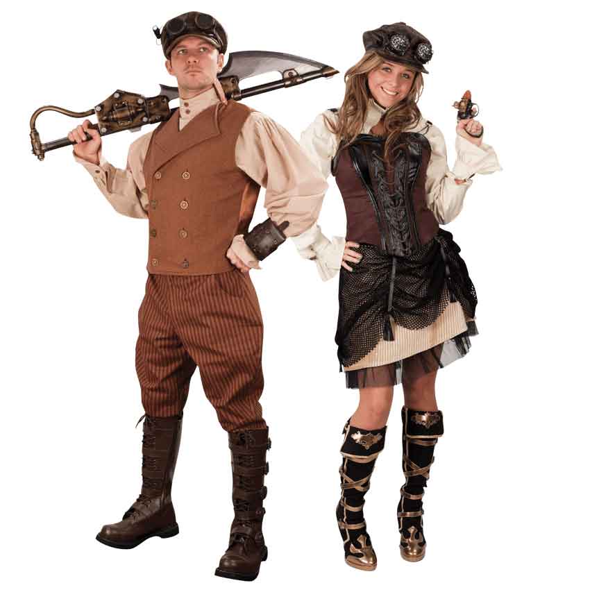 Steampunk Clothing for Men and Women Medieval Collectibles