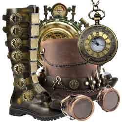 Steampunk Clothing, Jewelry, and Accessories - Medieval Collectibles