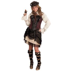 Womens Steampunk Overbust Corsets