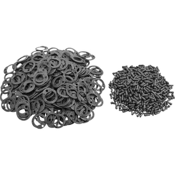 Flat Round Riveted Chainmail Rings