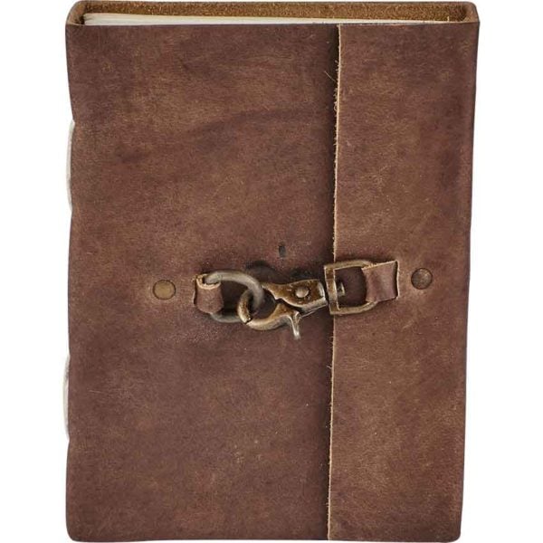 Leather Journal With Clasp
