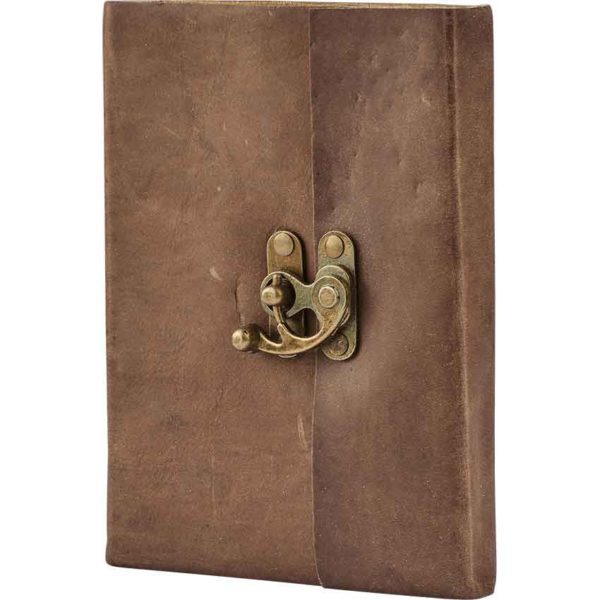 Leather Journal With Lock