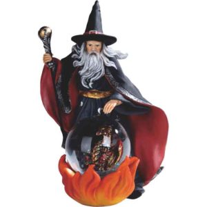 Wizard and Dragon Snow Globe