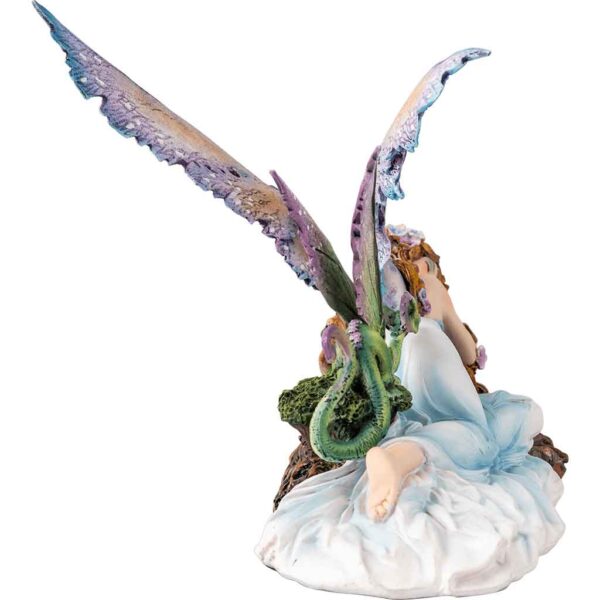 Sleeping Dragon Fairy Statue