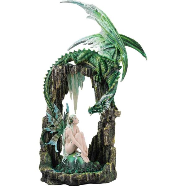 Green Fairy in Dragon Cave Statue