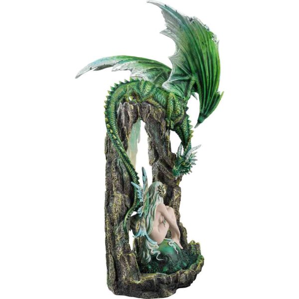 Green Fairy in Dragon Cave Statue