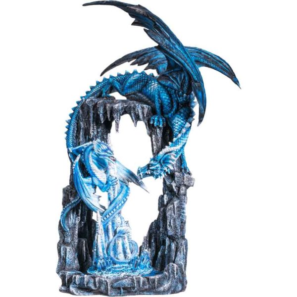 Dragon and Child in Cave Large Statue