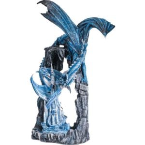 Dragon and Child in Cave Large Statue