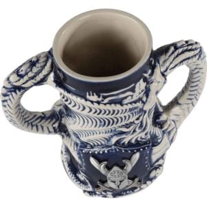 Double Dragon Drinking Tankard
