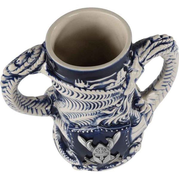 Double Dragon Drinking Tankard
