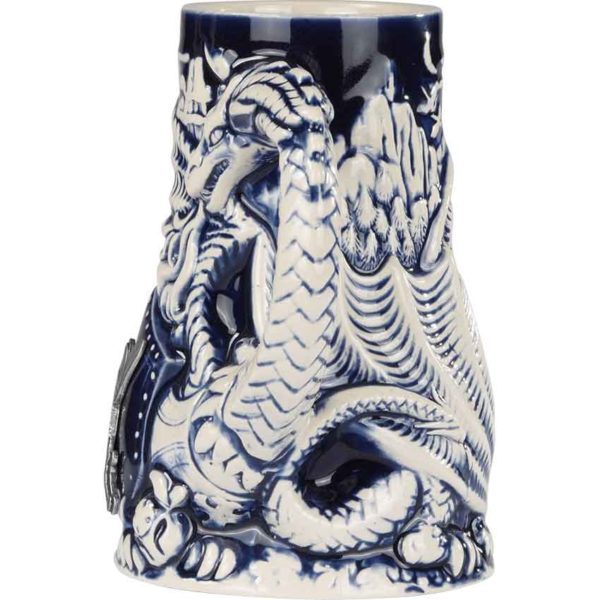 Double Dragon Drinking Tankard