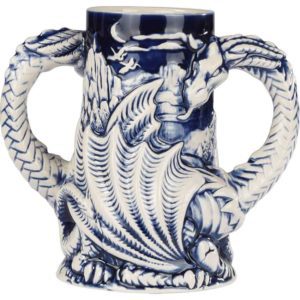 Double Dragon Drinking Tankard