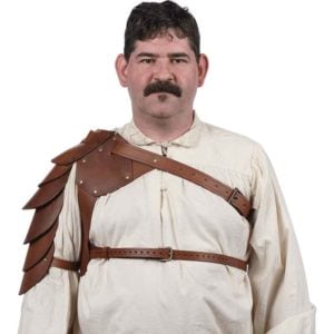 Leather Spartan Pauldron