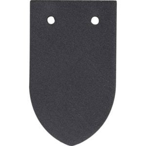 Set of 25 DIY Leather Scales - Black 5-6 oz