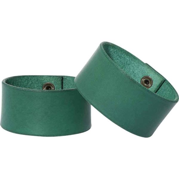 Leather Wrist Cuffs