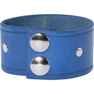 Simple Studded Leather Wrist Cuffs