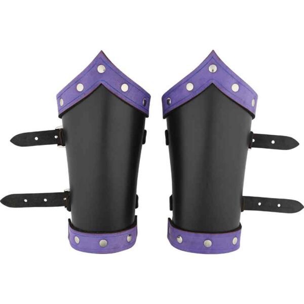 Warrior Hero Leather Bracers