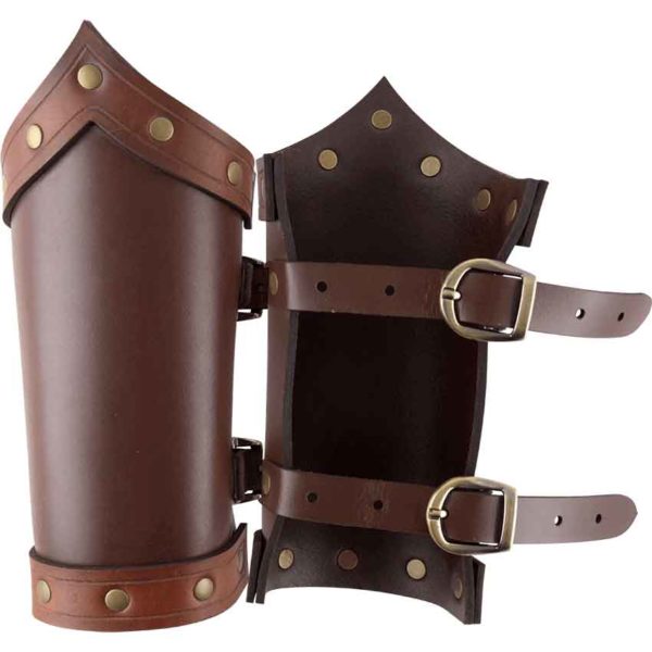 Warrior Hero Leather Bracers