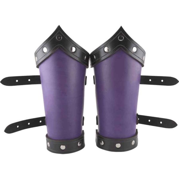 Warrior Hero Leather Bracers