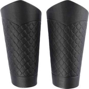 Embossed Dragon Scale Wrist Bracers