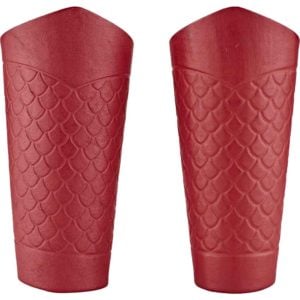 Embossed Dragon Scale Wrist Bracers