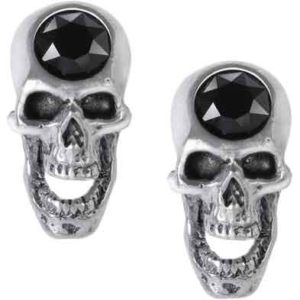 Screaming Skull Stud Earrings