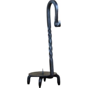 Forged Medieval Candle Holder