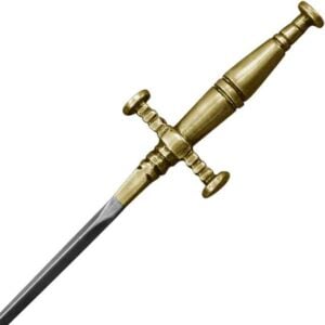 Brass Hilt Stiletto Dagger