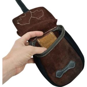 Dragons Leather Belt Pouch