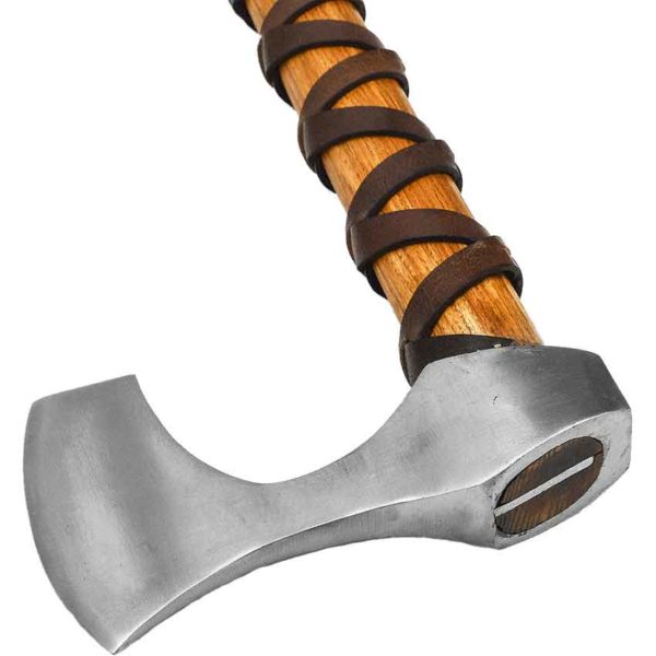 Bearded Viking Warrior Axe