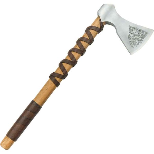 Knotwork Viking Axe