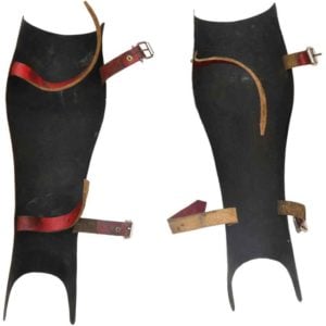 18 Gauge Contoured Steel Greaves