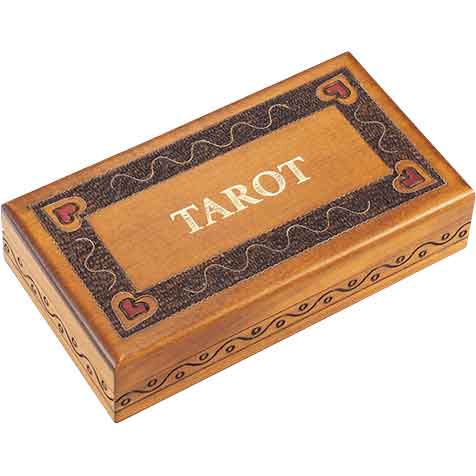 Wooden Tarot Card Box