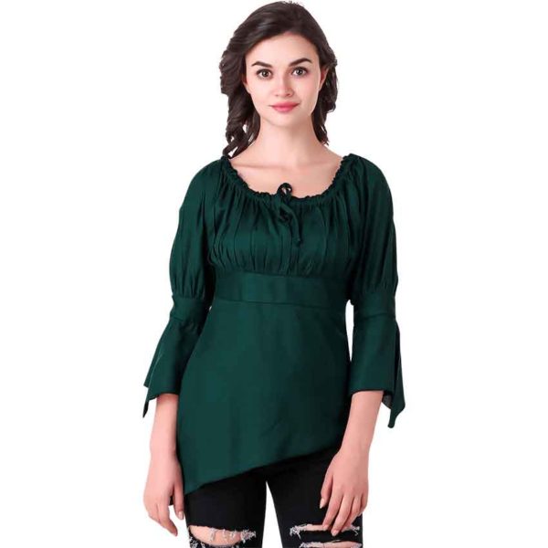 Felicia High-Low Medieval Blouse