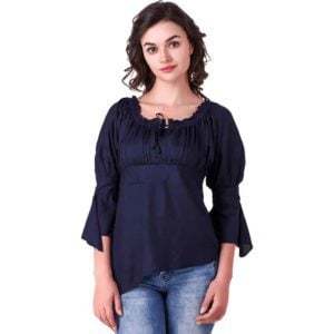 Felicia High-Low Medieval Blouse