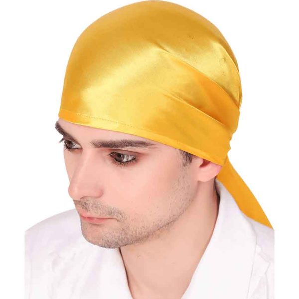 Pirate Satin Triangle Bandana