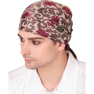Pirate Brocade Triangle Bandana