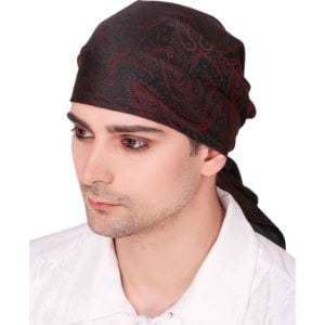 Pirate Brocade Triangle Bandana