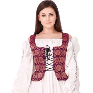 Medieval Brocade Bodice