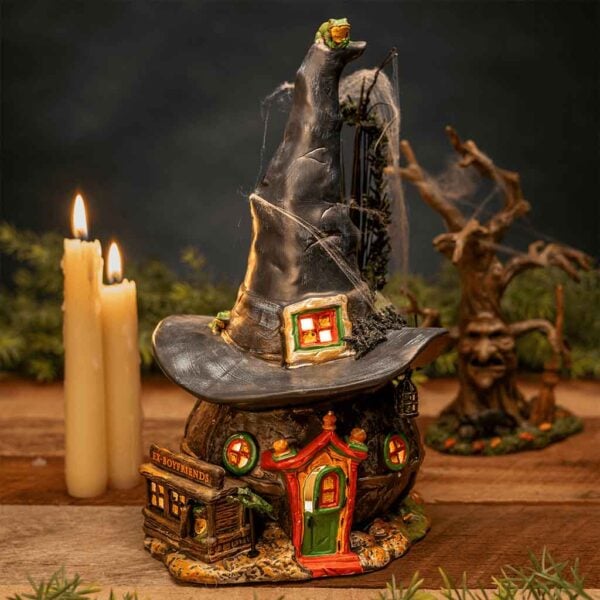 Toads and Frogs Witchcraft Haunt - Halloween Village by Department 56